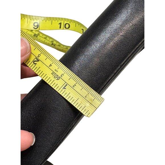 Coach Waist Belt Bag Leather Fanny Pack Black-approx. 9” x 5.5” x 1.5” - Picture 14 of 14